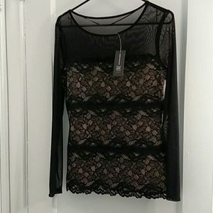 Inc. International Lace Top